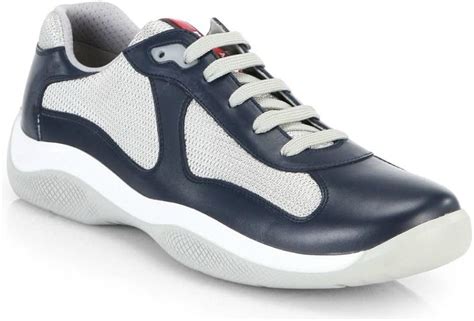 scarpe prada uomo blu